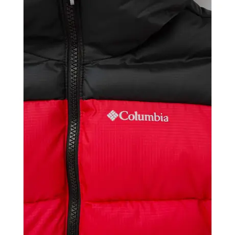 Y Puffect™ II Hooded Jacket Mountain Red/Black Παιδικό Μπουφάν Columbia