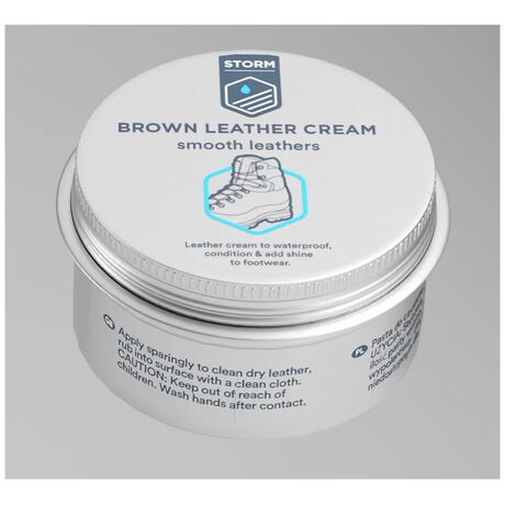 Κρέμα Υποδημάτων Storm Care Leather Cream 100ml Brown
