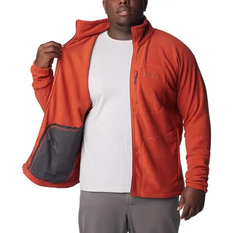 Ζακέτα Fleece Columbia Ανδρική Υπερμεγέθη Fast Trek&trade; II FZ Warp Red