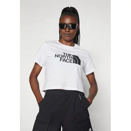 Κοντομάνικο The North Face Γυναικείο Easy Relaxed Cropped Tee Tnf White