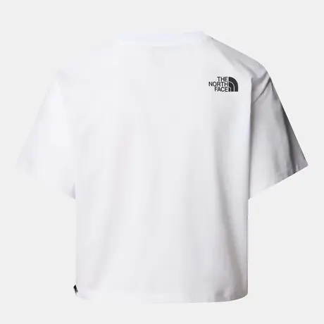 Κοντομάνικο The North Face Γυναικείο Easy Relaxed Cropped Tee Tnf White