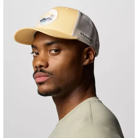 Καπέλο Columbia Unisex Columbia&trade; Mesh Snap Back Sand Dune/Dark Stone/Circular Landscape