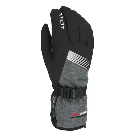 Γάντια Σκι Level Unisex Hero Glove Black/Grey