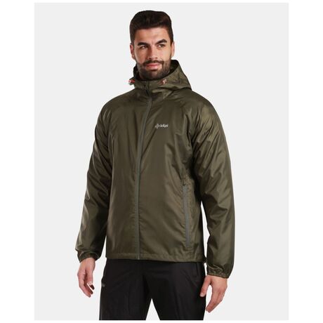 Αδιάβροχο Αντιανεμικό Μπουφάν Kilpi Unisex Jaluu-U Dark Green