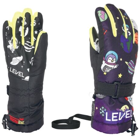 Γάντια Σκι Level Παιδικά Junior Glove Blue
