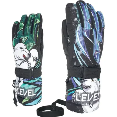 Γάντια Σκι Level Παιδικά Junior Glove Eclipse