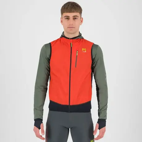 Γιλέκο Karpos Ανδρικό Lavaredo Vest Spicy Orange/Black