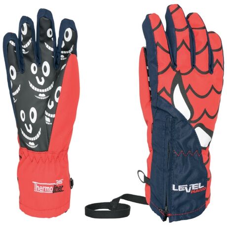 Γάντια Σκι Level Παιδικά Lucky Glove Blue