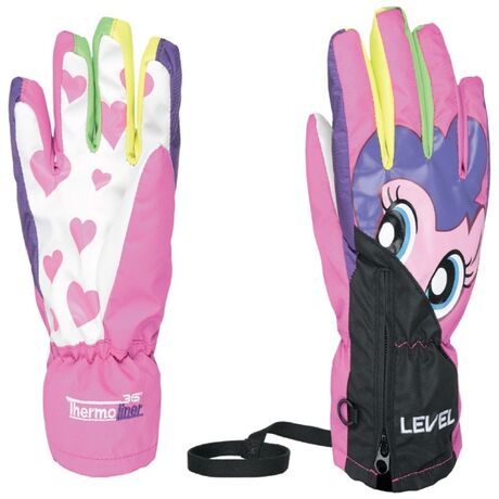 Γάντια Σκι Level Παιδικά Lucky Glove PK Rainbow
