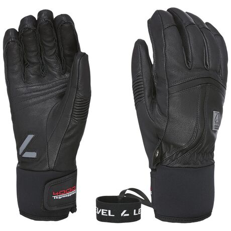 Γάντια Σκι Level Off Piste Leather Glove Black