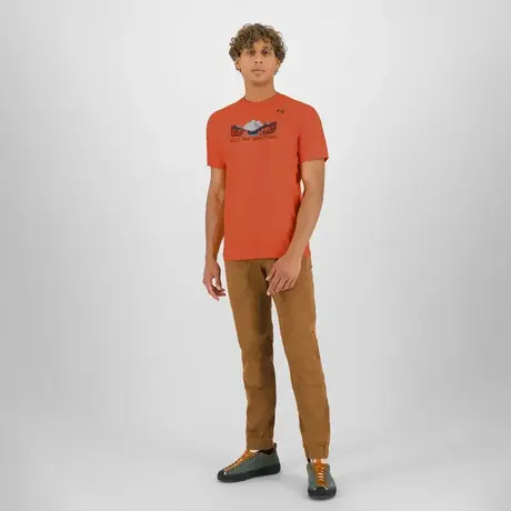 Κοντομάνικο Μπλουζάκι Karpos Ανδρικό Ambretta T-Shirt Scarlet Ibis