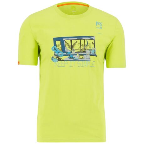 Κοντομάνικο Μπλουζάκι Karpos Ανδρικό Anemone T-Shirt Kiwi Colada