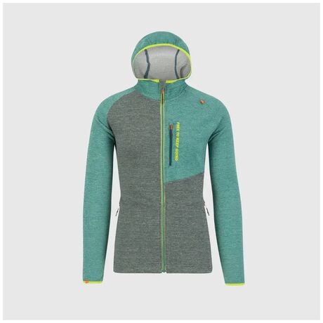 Ζακέτα Fleece Karpos Ανδρική Camoscio FZ Forest/North Atlantic