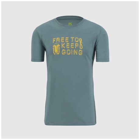 Κοντομάνικο Μπλουζάκι Karpos Ανδρικό Crocus T-Shirt North Atlantic