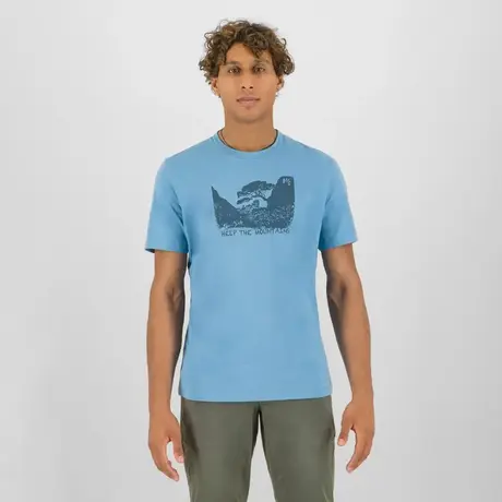 Κοντομάνικο Μπλουζάκι Karpos Ανδρικό 5 Torri T-Shirt Niagara/Stargazer