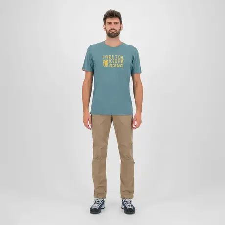 Κοντομάνικο Μπλουζάκι Karpos Ανδρικό Crocus T-Shirt North Atlantic