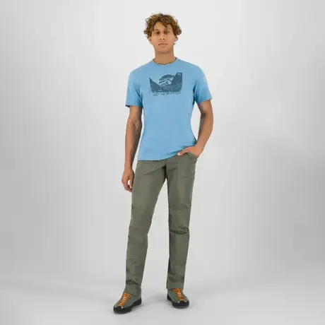 Κοντομάνικο Μπλουζάκι Karpos Ανδρικό 5 Torri T-Shirt Niagara/Stargazer