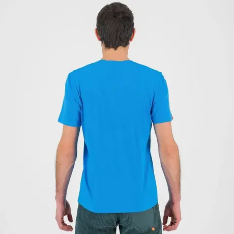 Κοντομάνικο Μπλουζάκι Karpos Ανδρικό Crocus T-Shirt Diva Blue/Midnight