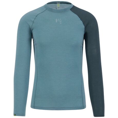 Ισοθερμική Μπλούζα Merino Karpos Ανδρική Dinamico Merino 130 LS North Atlantic/Forest