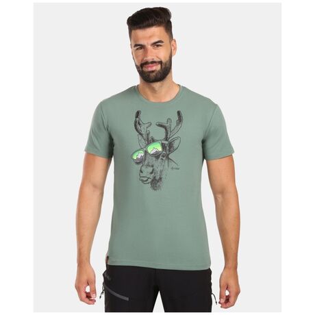 Κοντομάνικη Μπλούζα Kilpi Ανδρική Discover-M T-Shirt Khaki