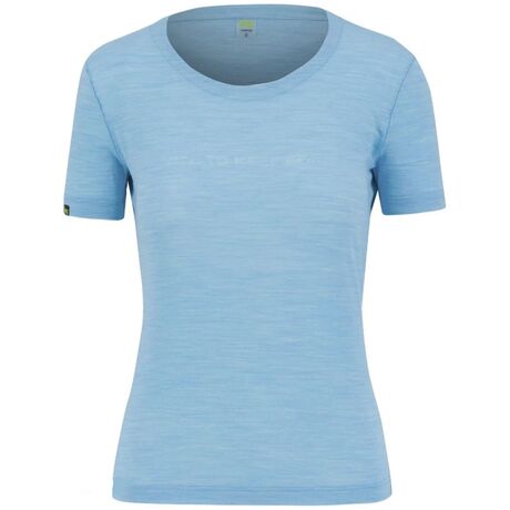 Κοντομάνικη Μπλούζα Merino Karpos Γυναικεία Easyfrizz Blue Atoll