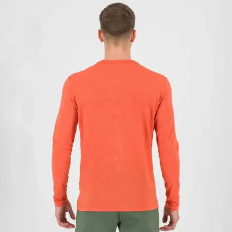 Ισοθερμική Μπλούζα Merino Karpos Αντρική Easyfrizz Merino LS Spicy Orange