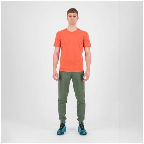 Κοντομάνικη Μπλούζα Merino Karpos Αντρική Easyfrizz Spicy Orange