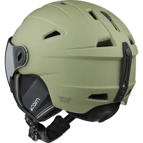 Κράνος Cairn Unisex Impulse Visor Mat Light Khaki