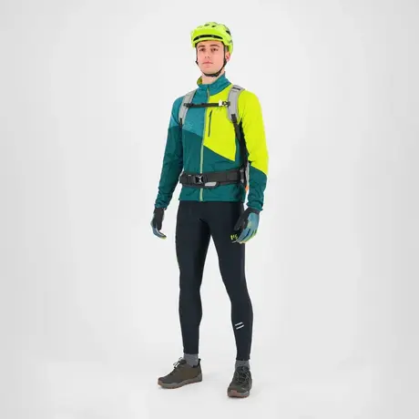Ζακέτα Fleece Karpos Ανδρική Val Viola Forest/Balsam/Kiwi Colada
