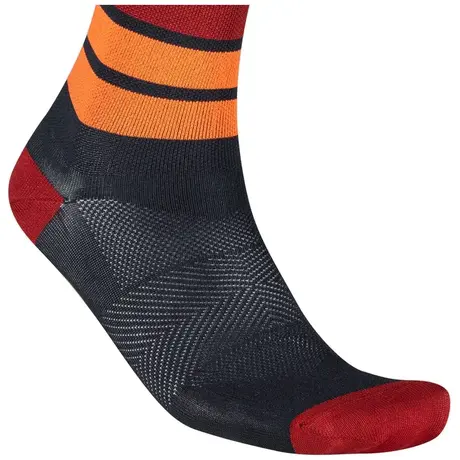 Τεχνικές Κάλτσες Karpos Unisex Verve Sock Outerspace/Pomegranate/Scarlet