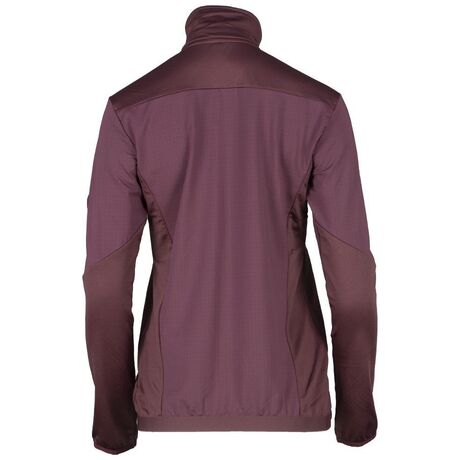 Ζακέτα Fleece GTS Γυναικεία Waffle Brushed Plum