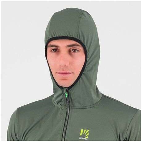 Ζακέτα Fleece Karpos Ανδρική Lavaredo Evo Thyme/Black