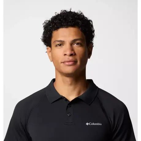 Κοντομάνικο Columbia Ανδρικό Alpine Chill™ Pro Polo Black