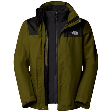 Μπουφάν 3-σε-1 The North Face Ανδρικό Evolve II Triclimate Jacket Woodland Green