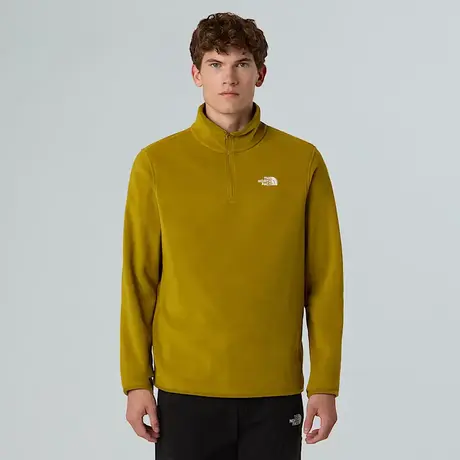 Μπλούζα Fleece The North Face Ανδρική Glacier 1/4 Zip Deep Dijon