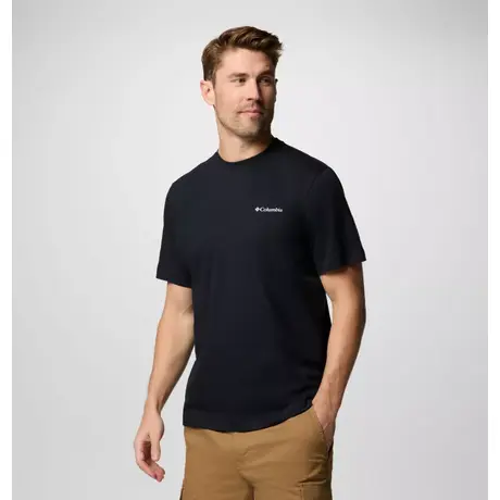 Κοντομάνικο Columbia Ανδρικό Kettle River™ Back Graphic Tee Black/Trailguide Icons
