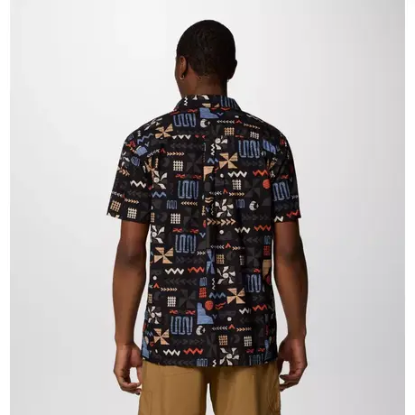 Πουκάμισο Columbia Ανδρικό Pine Canyon™ Short Sleeve Black Outer Bounds