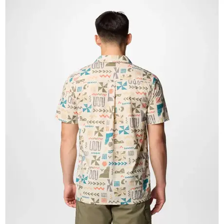 Πουκάμισο Columbia Ανδρικό Pine Canyon™ Short Sleeve Dark Stone Outer Bounds