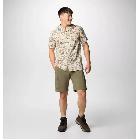 Πουκάμισο Columbia Ανδρικό Pine Canyon™ Short Sleeve Dark Stone Outer Bounds