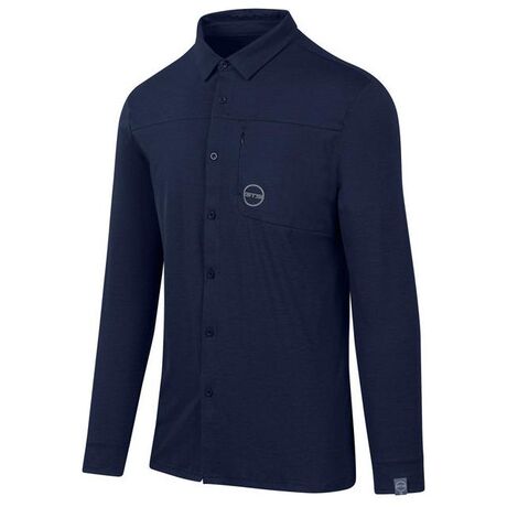 Πουκάμισο GTS Ανδρικό Shirt Longsleeve Navy