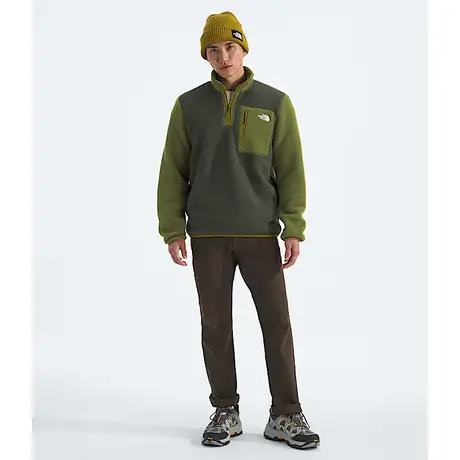 Μπλούζα Fleece The North Face Ανδρική Yumiori 1/4 Zip New Taupe Green/Woodland Green/Deep Dijon