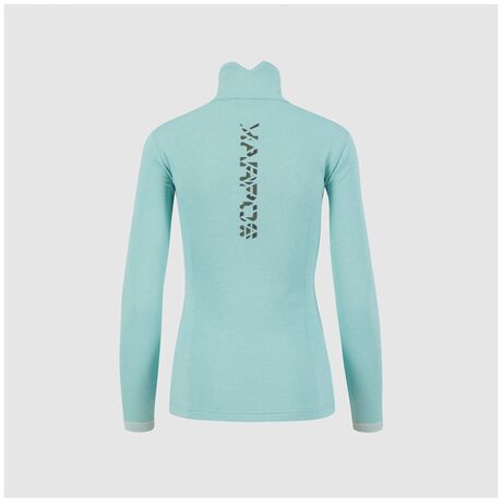 Μπλούζα Fleece Karpos Γυναικεία Pizzocco 1/2 Zip Aqua Sky
