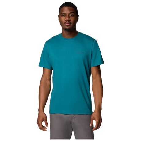Κοντομάνικο Columbia Ανδρικό Rapid Ridge&trade; Back Graphic Tee II River Blue/Button Badge