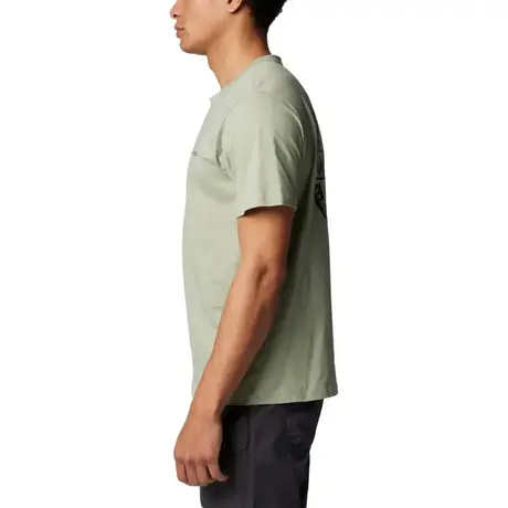 Κοντομάνικο Columbia Ανδρικό Rapid Ridge&trade; Back Graphic Tee II Safari/Button Badge