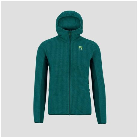 Ζακέτα Fleece Karpos Ανδρική Rocchetta Hoodie Balsam/Forest