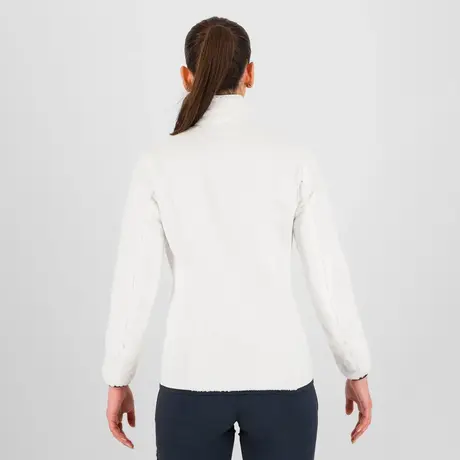 Ζακέτα Fleece Karpos Γυναικεία Vertice Bright White