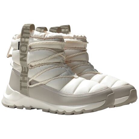 Μποτάκια Χιονιού The North Face The North Face Γυναικεία Thermoball Lace Up WP Gardenia White/Silver Grey