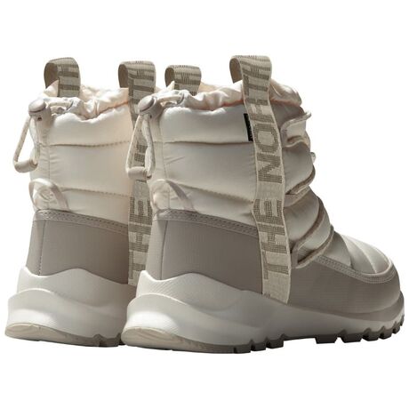 Μποτάκια Χιονιού The North Face The North Face Γυναικεία Thermoball Lace Up WP Gardenia White/Silver Grey