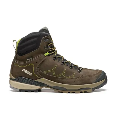 Ορειβατικό Μποτάκι Gore-Tex Asolo Ανδρικό Falcon Evo GV Dark Brown/Lime