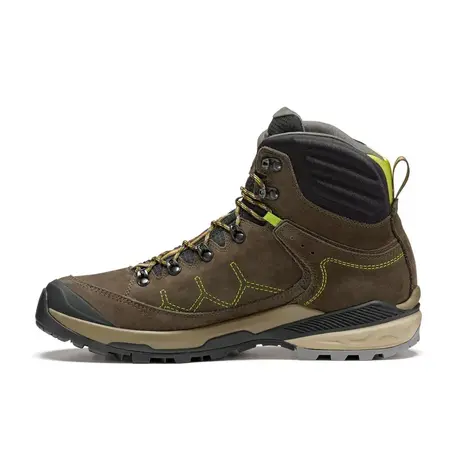 Ορειβατικό Μποτάκι Gore-Tex Asolo Ανδρικό Falcon Evo GV Dark Brown/Lime